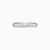 Argolla en platino de diamantes 1.8mm
