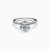 Anillo de compromiso Tiffany Setting en platino